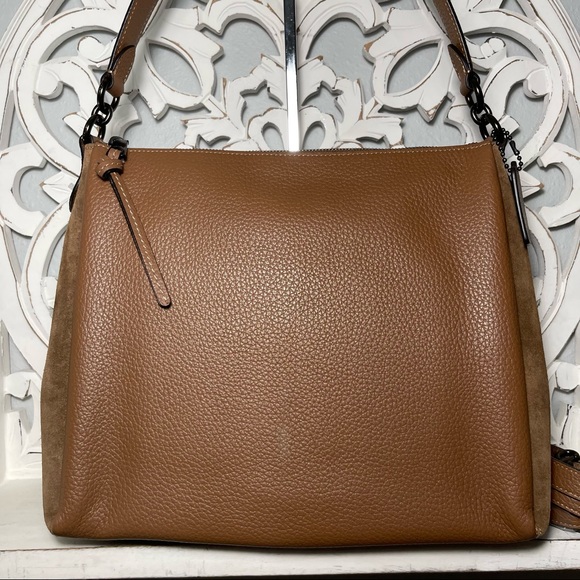 Coach Bags Coach 469 Shay Shoulder Bag Mixed Leather Vintage Khaki Poshmark